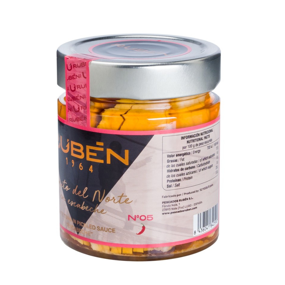 "Bonito del Norte" in Escabeche Sauce, 200 gr. Limitierte Auflage, Glas