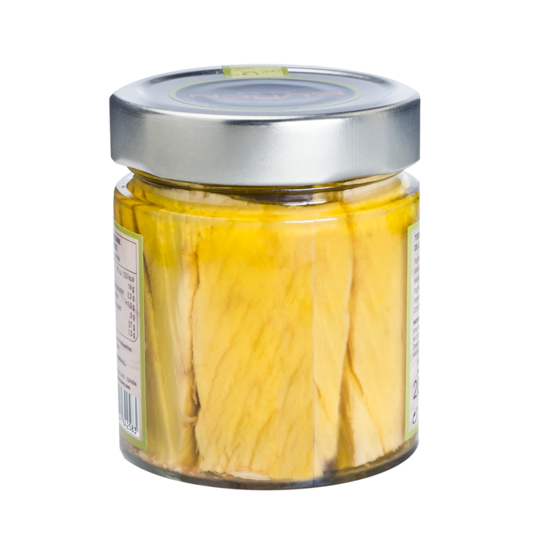 "Bonito del Norte" in Bio Extra Natives Olivenöl, 200 gr. Limitierte Auflage, Glas
