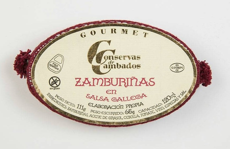 Jakobsmuscheln in Galizische Sauce, 111 gr. Gourmet