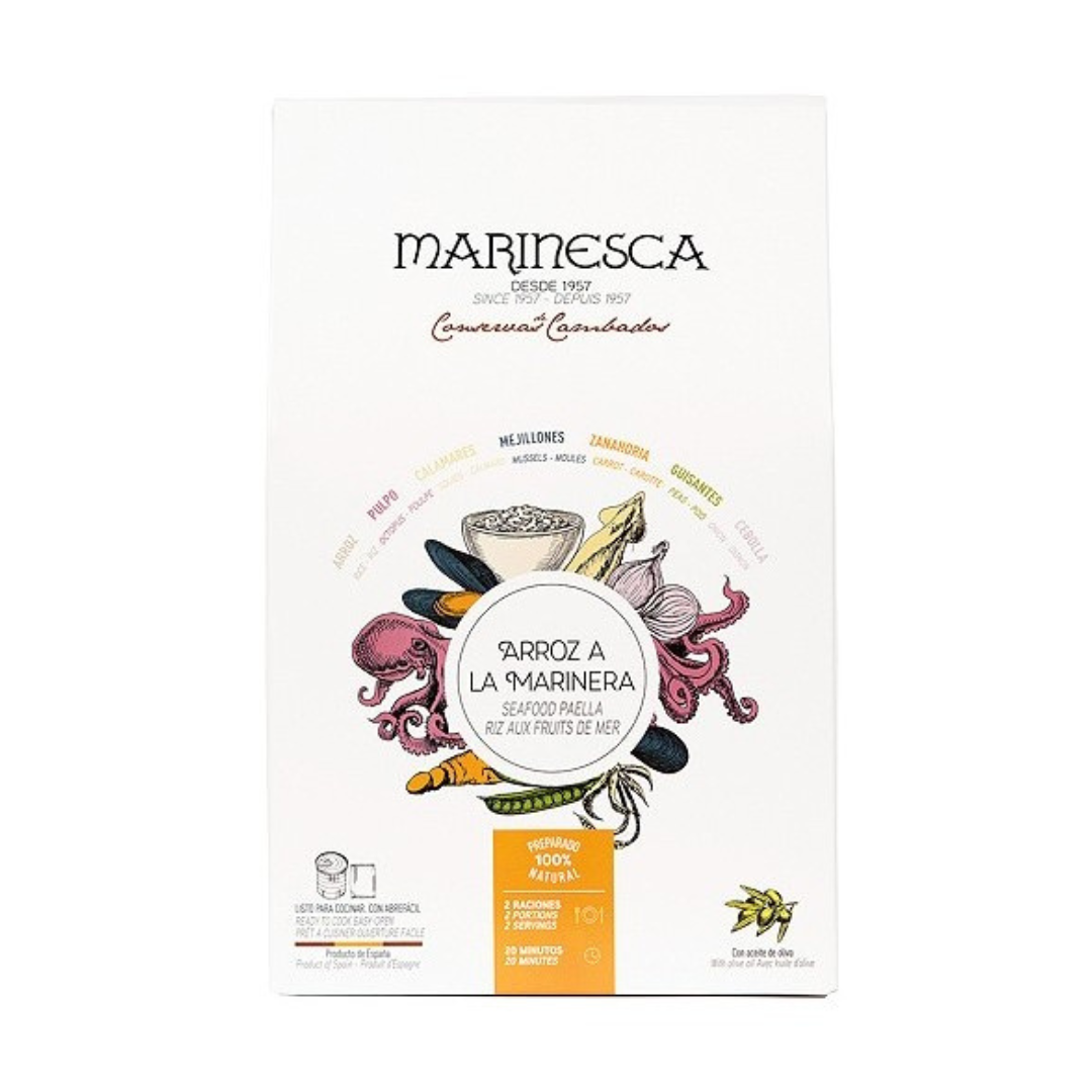 Meeresfrüchte-Paella-Set (2 Portionen)