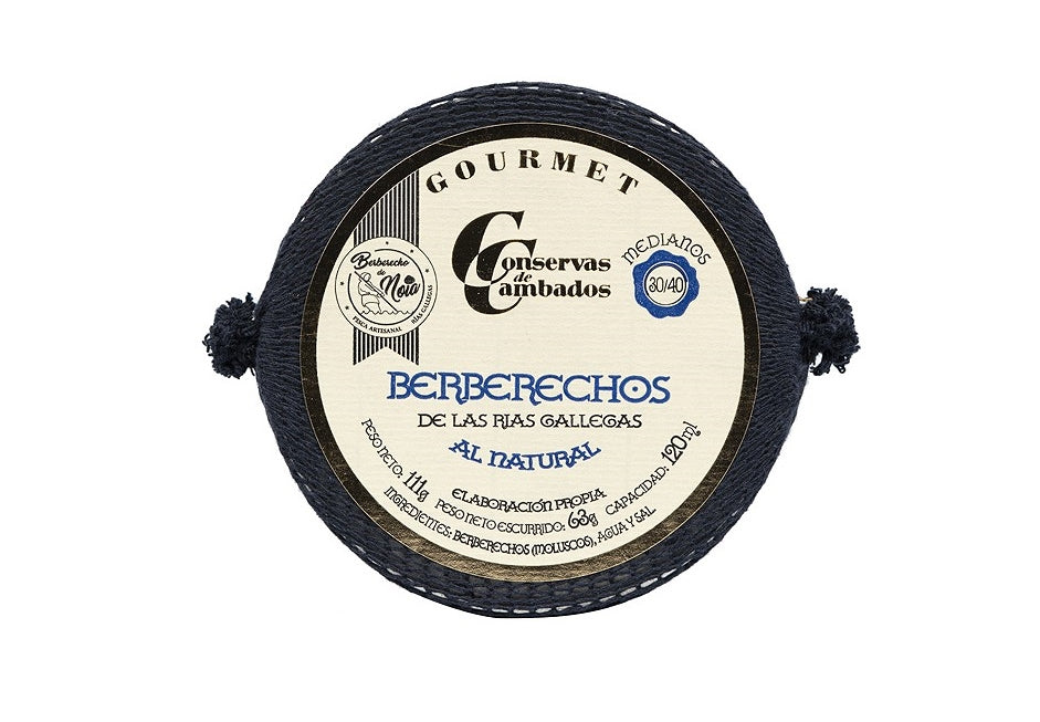 Herzmuscheln in eigenen Saft 30/40 Stk. 111 gr. handgepackt. Gourmet