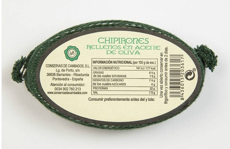 Kleine Tintenfische in Olivenöl 6/8 Stk., 111 gr. Gourmet