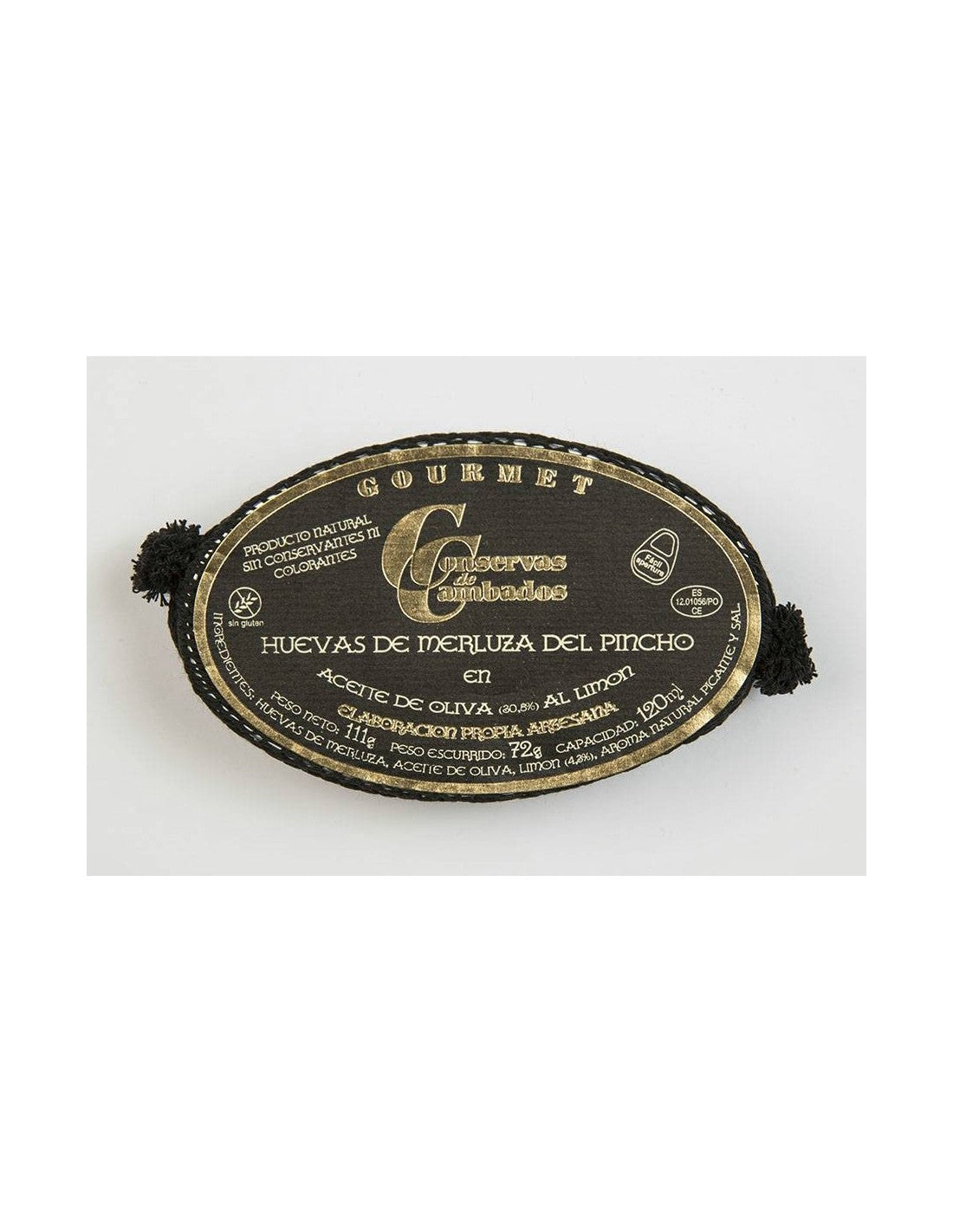 Seehecht Rogen mit Zitrone, 111 gr. Gourmet