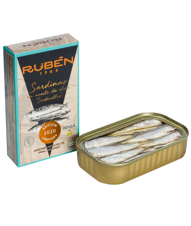 Sardinen in Olivenöl, 120 gr. Limitierte Auflage