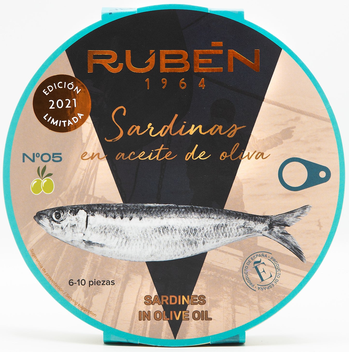 Sardinen in Olivenöl, 220 gr. Limitierte Auflage