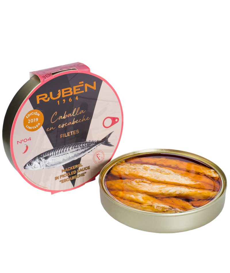 Makrelenfilets in Escabeche Sauce, 220 gr. Limitierte Auflage