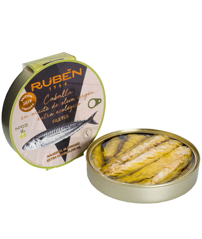 Makrelenfilets in Bio Extra Natives Olivenöl, 220 gr. Limitierte Auflage