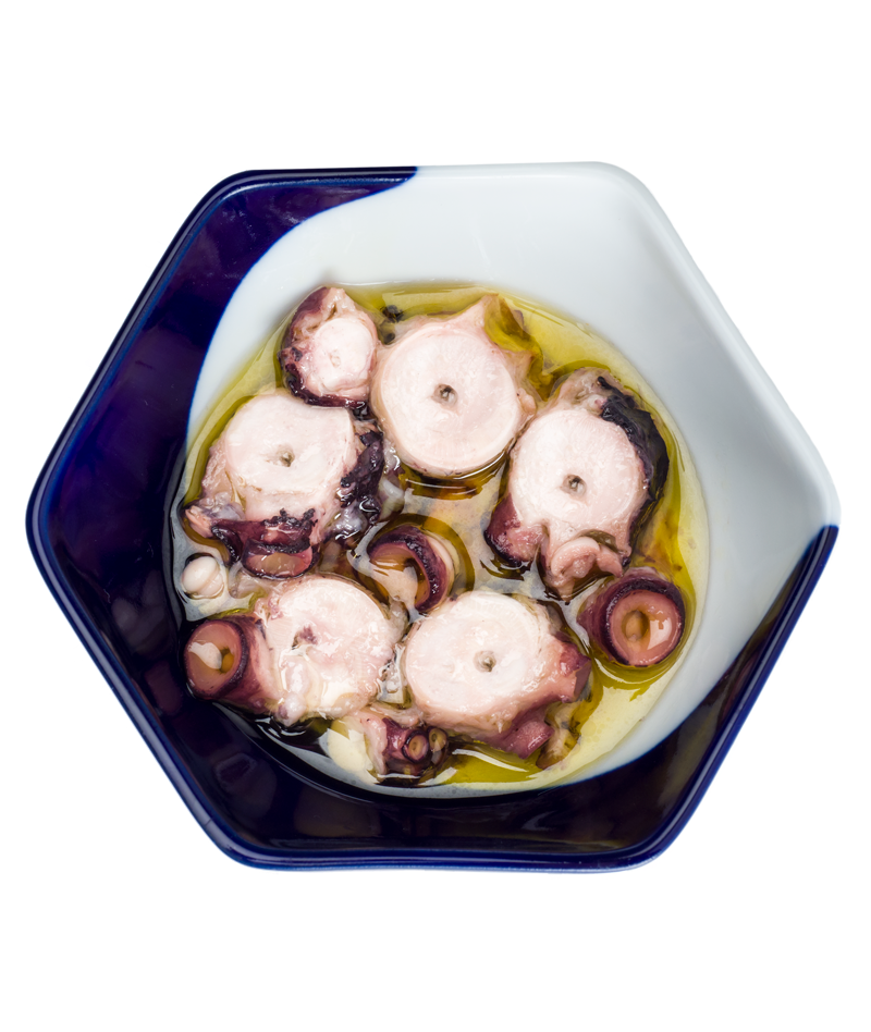 Pulpo MSC in Extra Natives Olivenöl, 100 gr Limitierte Auflage, Glas