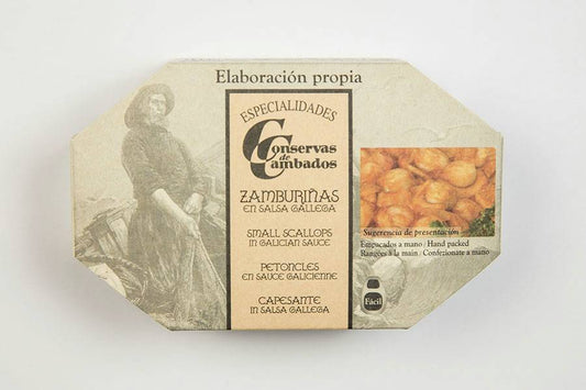 Jakobsmuscheln in Galizische Sauce, 111 gr. Gourmet