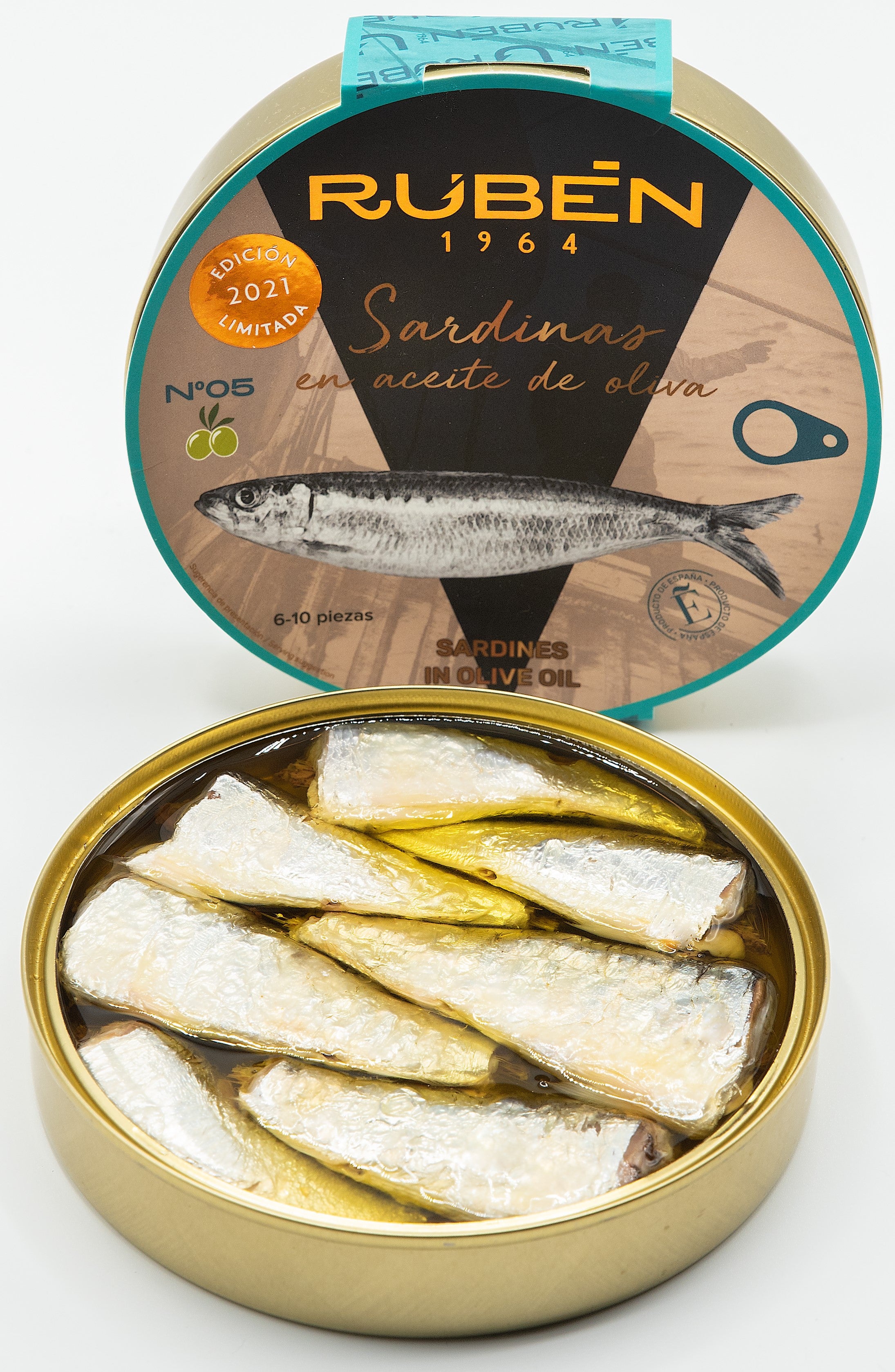 Sardinen in Olivenöl, 220 gr. Limitierte Auflage