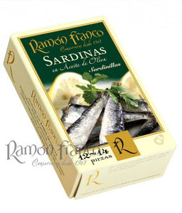 Kleine Sardinen in Olivenöl 12/14 Stk., 120 gr. Spezialität